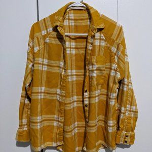 Vanilla Star Yellow Flannel-Medium